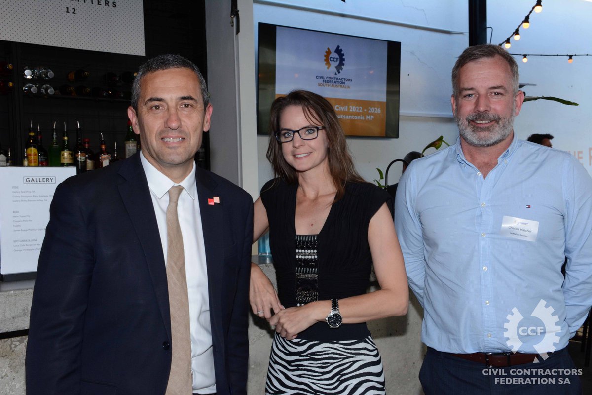Congratulations to <a href="/TKoutsantonisMP/">Tom Koutsantonis MP</a> for today being sworn in as Minister for Infrastructure and Transport, and Minister for Energy and Mining. We look forward to working with you and your team and the civil industry to deliver projects that benefit South Australia. #ccfsa