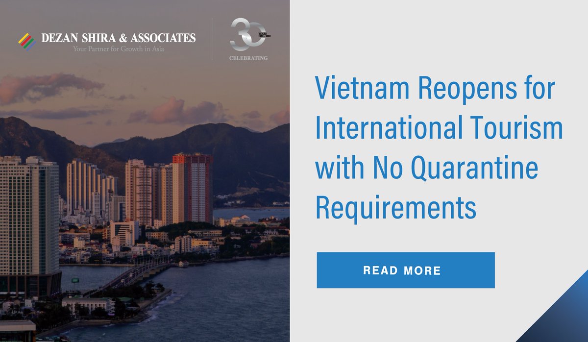 VietnamBriefing's tweet photo. International #tourist entering #Vietnam are required to have a #COVID-19 negative test and no #quarantine requirements are mandated: https://t.co/yl1QdhTT3K
#tourism #entry #TravelRestriction https://t.co/tpL4G9ND4z