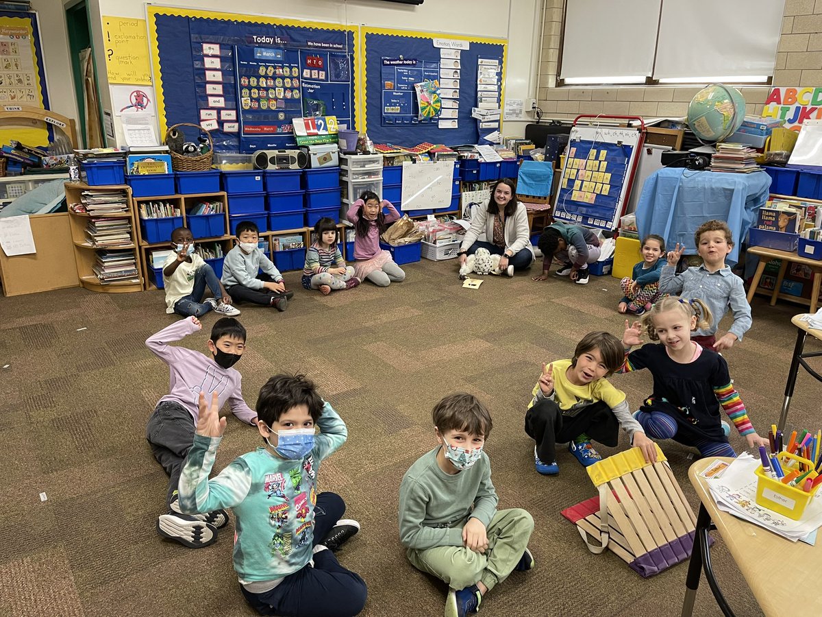 Today was our beloved Ms. O’Shea’s last day. We had a day full of love, laughter, and a lot of cuddle time! We will miss her, but we wish her all the best with her new first graders! ❤️