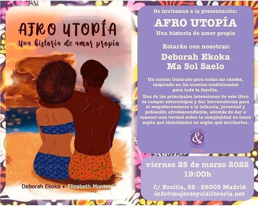 solete_sg's tweet photo. El viernes 25 de marzo Deborah Ekoka presenta libro en @LibreFeminista de Madrid, no os lo perdáis! https://t.co/CZD2ag6X4b