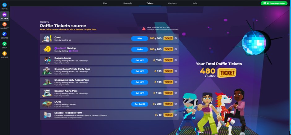 top_cry's tweet photo. @TheSandboxGame I just participated in the daily #SandboxAlphaS2Contest for a chance to earn up to 1,000 $SAND! Starting March 22 - Ticket Day. Check out my screenshot below!
👇 #SandboxAlphaS2 https://t.co/1aawsHCIvN