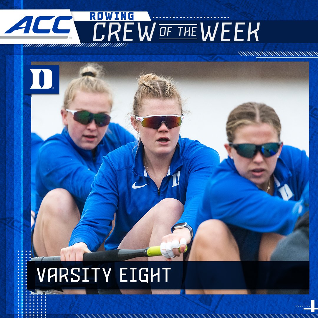 #ACCROW Crew of the Week! 🚣‍♀️⬇️

📰: theacc.co/3itrUTK
