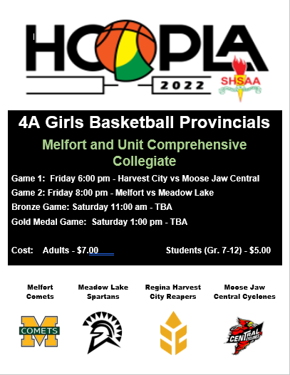 Come and watch some great basketball action at MUCC March 25th and 26th.