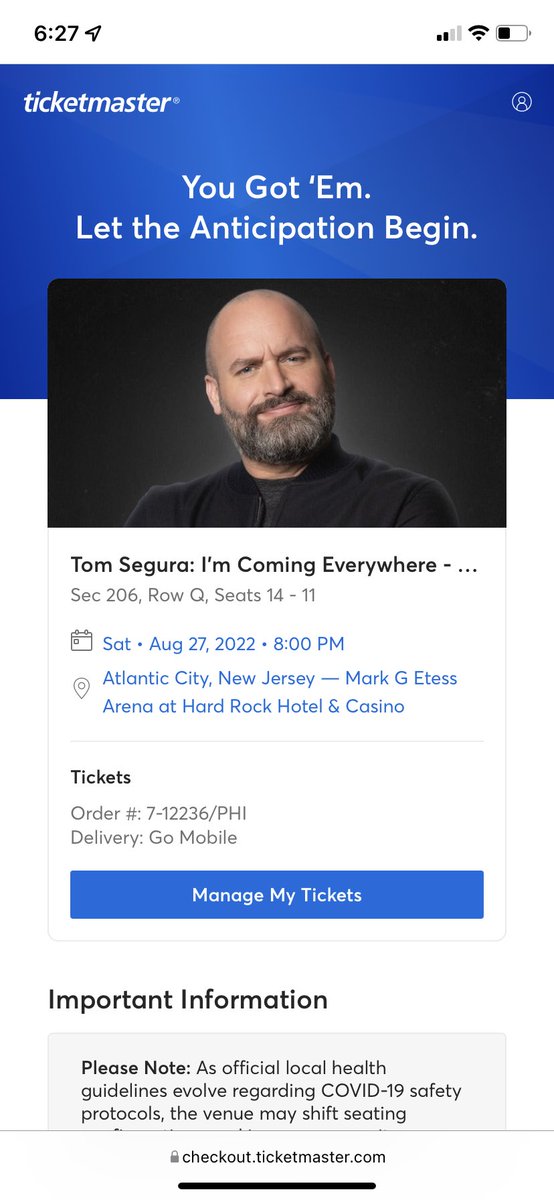Sam_Oxx's tweet photo. You bet I’m coming up in august 😏 @tomsegura https://t.co/MycbukZQtc