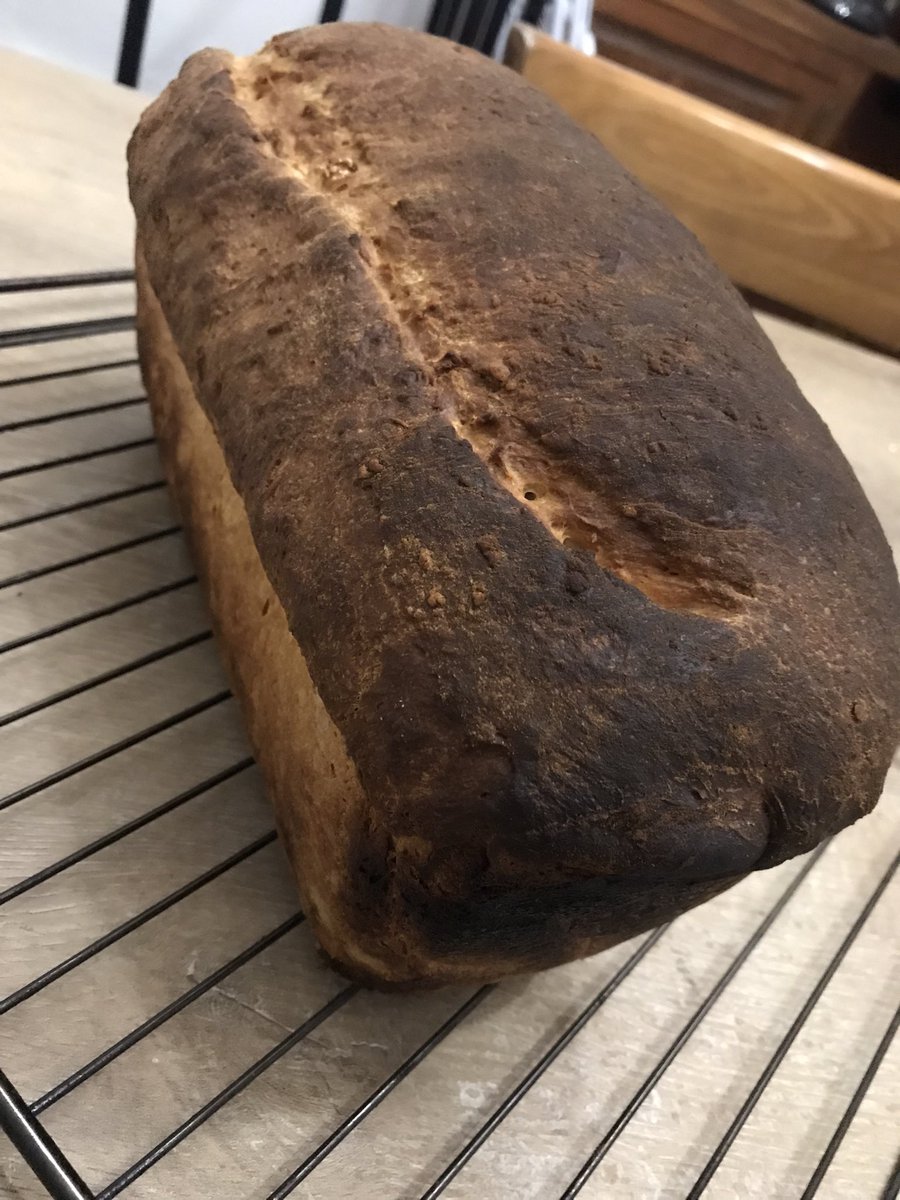 realityglimpses's tweet photo. Prawie mi uciekł z foremki…#chlebnaszpowszedni #culinaryTwitter #kitchenLife #tablestories #midnightBaking #trzebaJeść https://t.co/ijnJrzpT1j