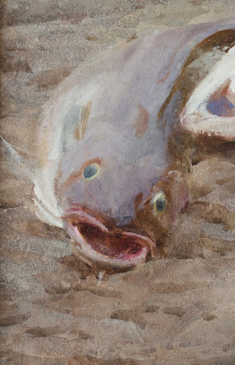 GurneyJourney's tweet photo. Anders Zorn wasn't fazed by rain. He laid his watercolor painting on a box hedge in the garden when a thunderstorm came up. We all rushed out and it seemed to me ruined...'Now I can make a fine picture,' Zorn said. He fixed the dirty sky, but there were large spots of raindrops. https://t.co/x32BMuCF4l
