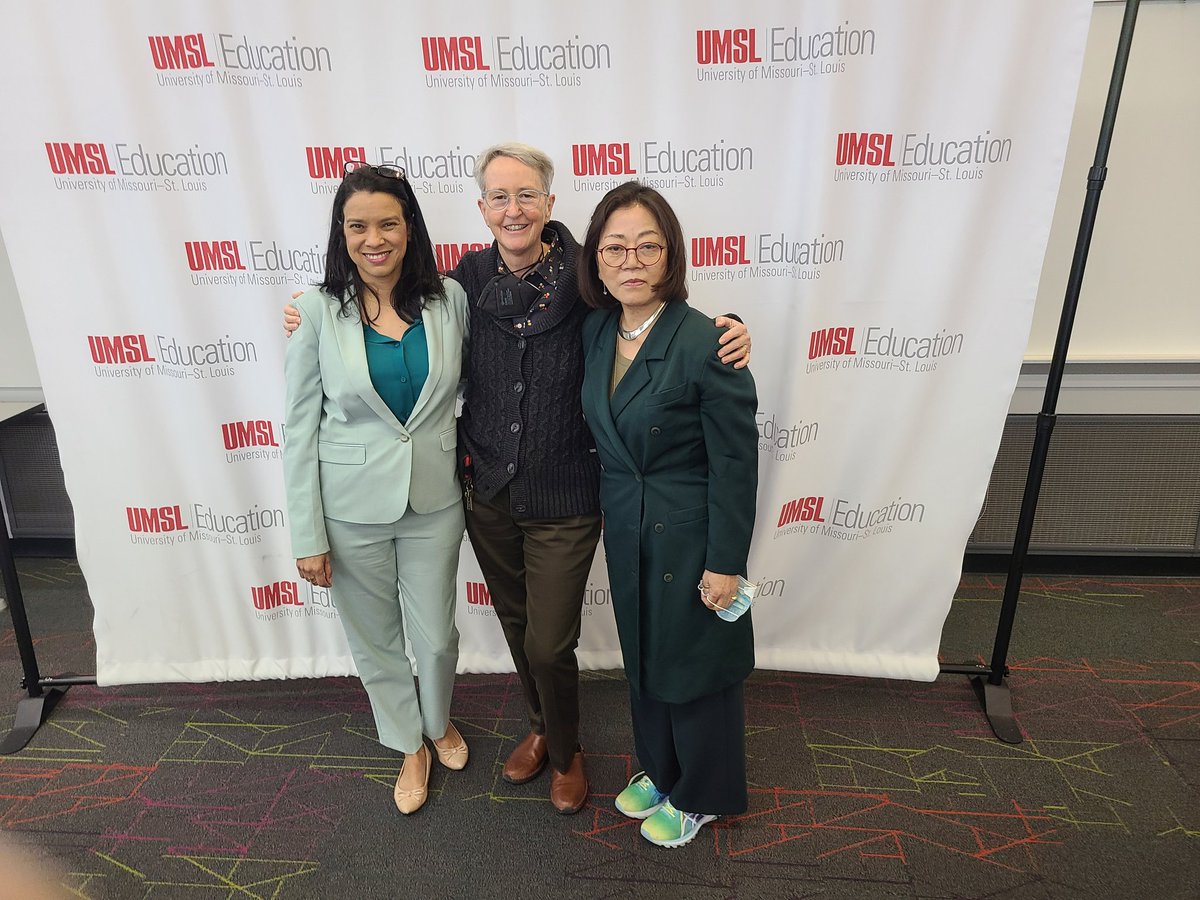 A great professional learning experience for faculty and staff at <a href="/UMSLCOE/">UMSL College of Education</a> on the "Intersectionality of Language, Race, Culture, and Identity." <a href="/DeanTaylorUMSL/">DeanTaylor_UMSLCOE</a> <a href="/rlcrkim/">KimH Song</a> #DrMiriamJorge