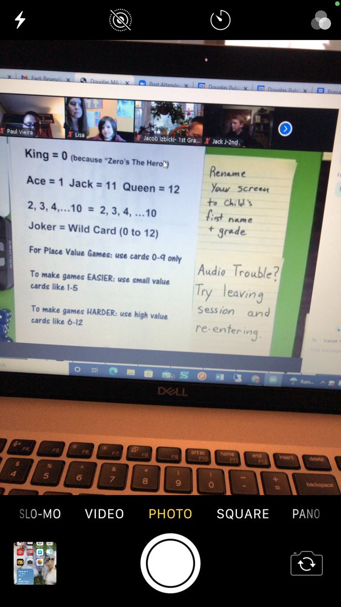 SochaCindy's tweet photo. Lots of fun tonight playing Math games online! Thank you parents for participating! Thank you Box Cars and One eyed Jacks!#jonbell https://t.co/az2XwhKRA9