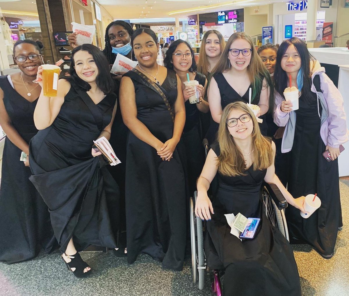 travis_choir's tweet photo. Pre-UIL with Concert Choir and Advanced Treble was a great success and a valuable step to prepare for UIL! Scores don’t matter here, but I’ll just say they both resulted in 1s on stage and sight reading😉. Clarabell Choir Cow was there to support.🐮
#PreUIL @THS_Tigers https://t.co/6apbYZynal