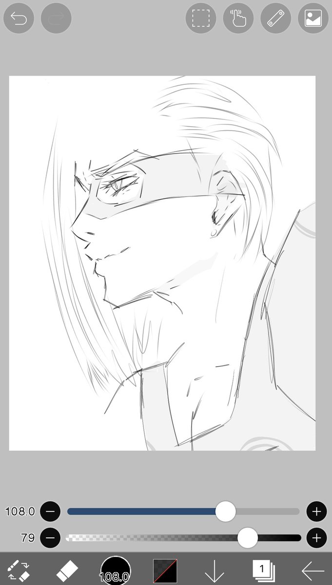 LAMADELRASOIO's tweet photo. ╱ ╱  Very bad sketch that took exactly 2 minutes and 33 seconds. However, Melone is the only thing keeping me stable at this point. https://t.co/6uPCxt3Rlg