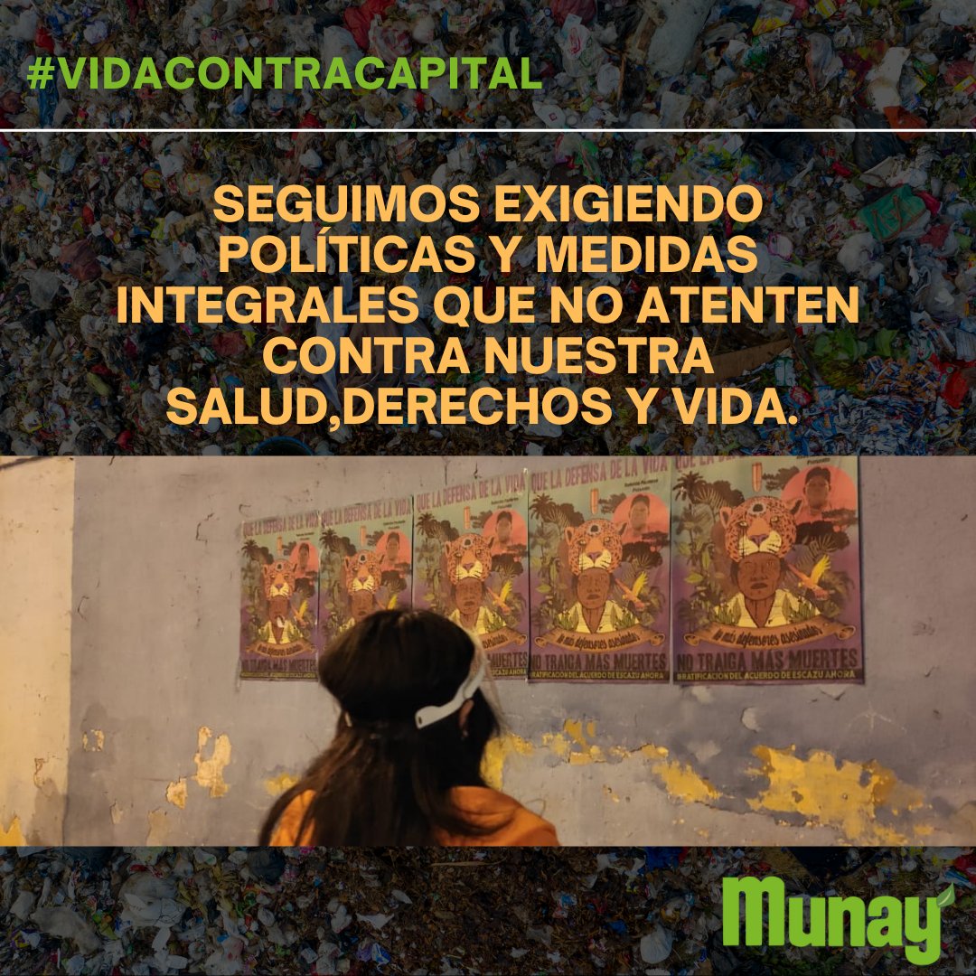 munay_pucp's tweet photo. #VidaContraCapital 

❗️La necesidad y urgencia de que se tomen acciones y medidas para frenar el cambio climático y sus efectos es una labor que debe asumirse cuanto antes y la respuesta a este gran problema social se debe responder de manera colectiva✊ ❗️ https://t.co/OD7snnth1O