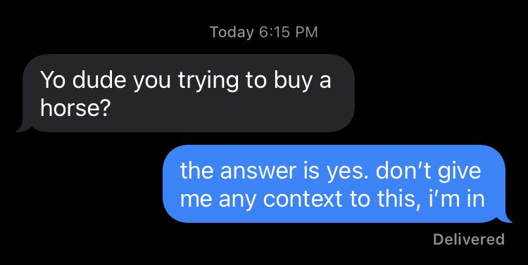 haven’t spoken to this guy in months