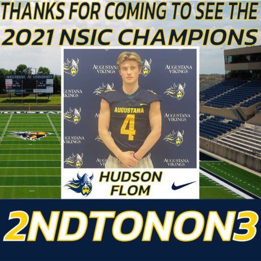 FlomHudson's tweet photo. Thank you @AugieFB for having me out for a Junior Day Visit! I really enjoyed what I heard and saw about the program! Special thanks to @Coach_Enderson. @CoachSipple @CoachOJ_ #augies https://t.co/vhoUdYxUr5