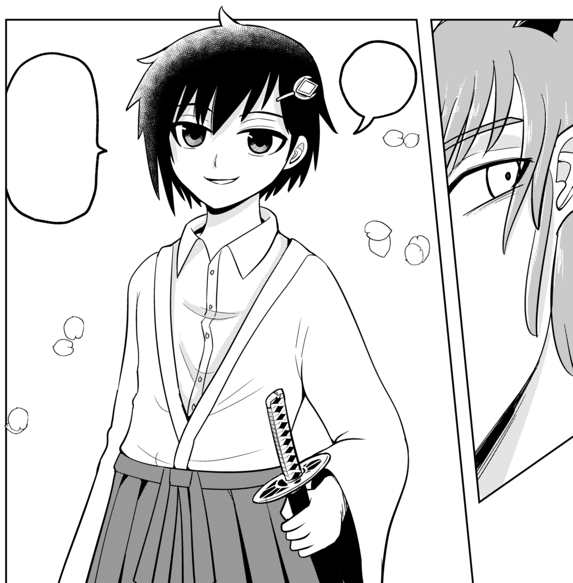 おはようございます～!
隔週更新のため今日はエイトワード魔法学校の更新はありませんが代わりに来週のガルゲン&ミカゲ回をチラ見せ!!
この謎の少年の正体は……!? 