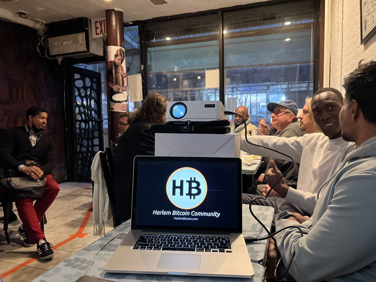 Harlem Bitcoin 🗽🧡 tweet media