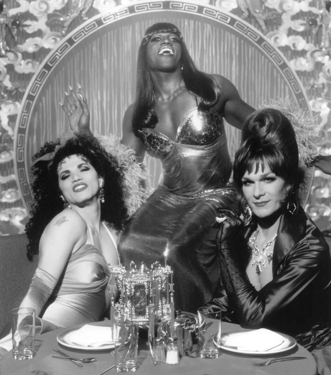 John Leguizamo, Wesley Snipes, and Patrick Swayze photographed for To Wong Foo, Thanks for Everything! Julie Newmar (1995)