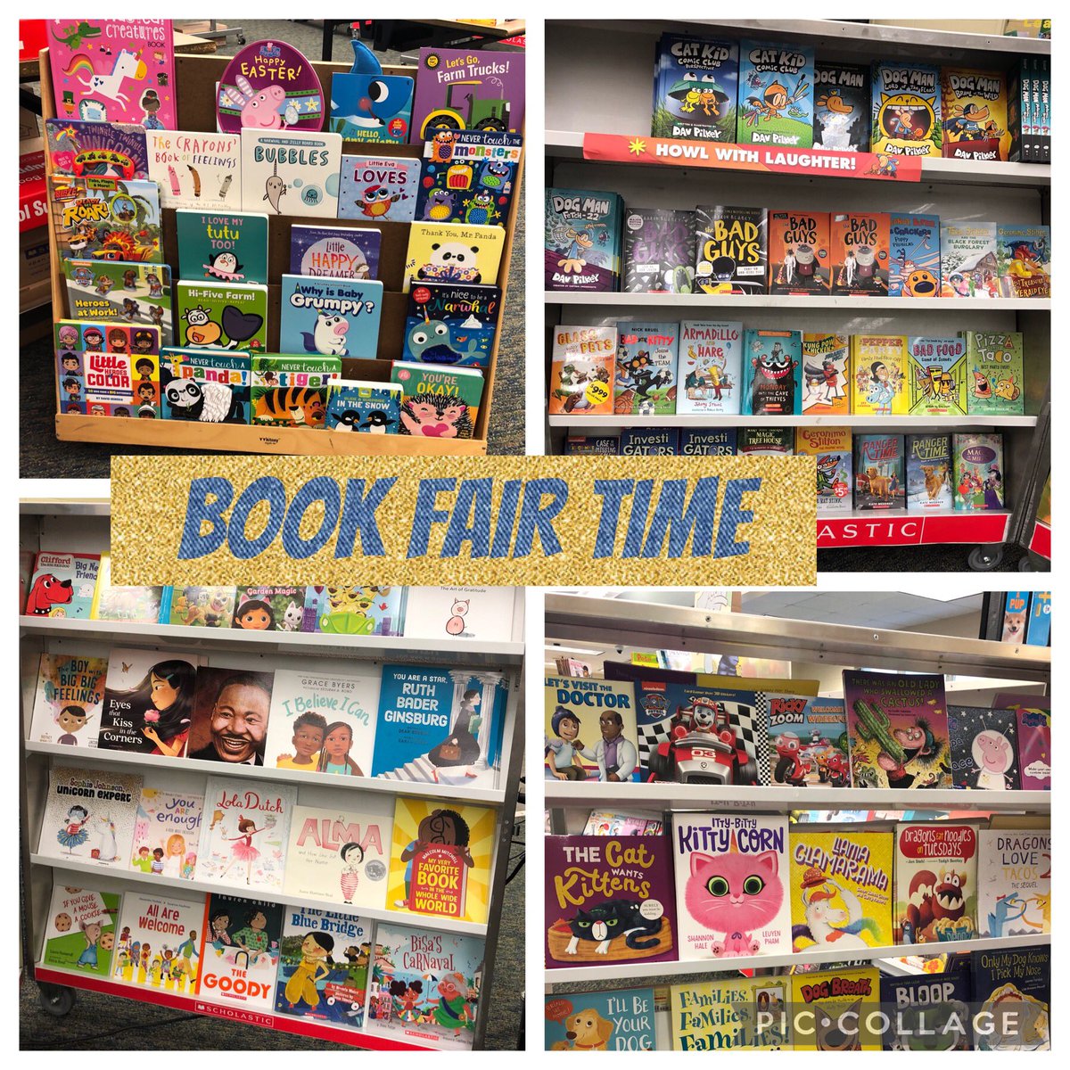 CESlovesbooks's tweet photo. Guess what time it is??? It’s Book Fair Time!! Check your child’s folder for the book fair flyer and shopping day schedule! @CESCorkyBear https://t.co/AKvXjdg0tM