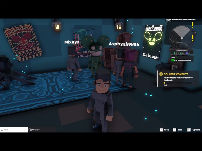 BlakeleeNonna's tweet photo. @TheSandboxGame @deadmau5 I just participated in the daily #SandboxAlphaS2Contest for a chance to earn up to 1,000 $SAND! Starting March 17 - Selfie with Deadmau5. Check out my screenshot below!
👇 #SandboxAlphaS2 https://t.co/RGmDIh6pnq