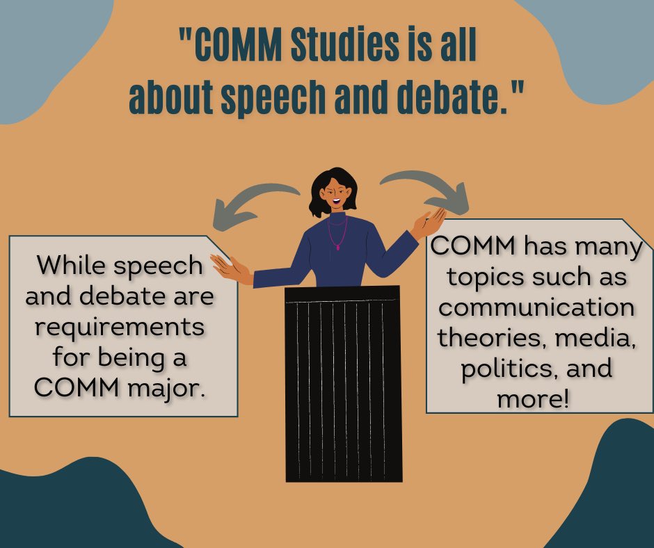 commcsulb's tweet photo. Today for COMMon Misconceptions about being a COMM Studies Major, we look at two COMMon misconceptions. 🤔
Have you heard of any of these❓
#csulb #csulbcomm #commstudies #COMMonmisconceptions #gobeach https://t.co/fAa0r9ui0l