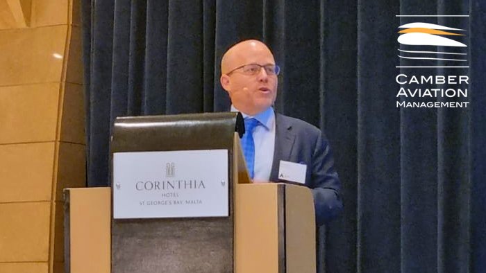 AviationCamber's tweet photo. Thomas Chatfield spoke today at the 9th annual Opportunities In Business Jets conference! So what's the low-down on New Vs. Refurbished Jets? We can't share it just yet, but we'll soon make the eye-opening details available here: https://t.co/ghqBXLExOl
#CamberAviation #GottaJet https://t.co/9erEhDxwsf