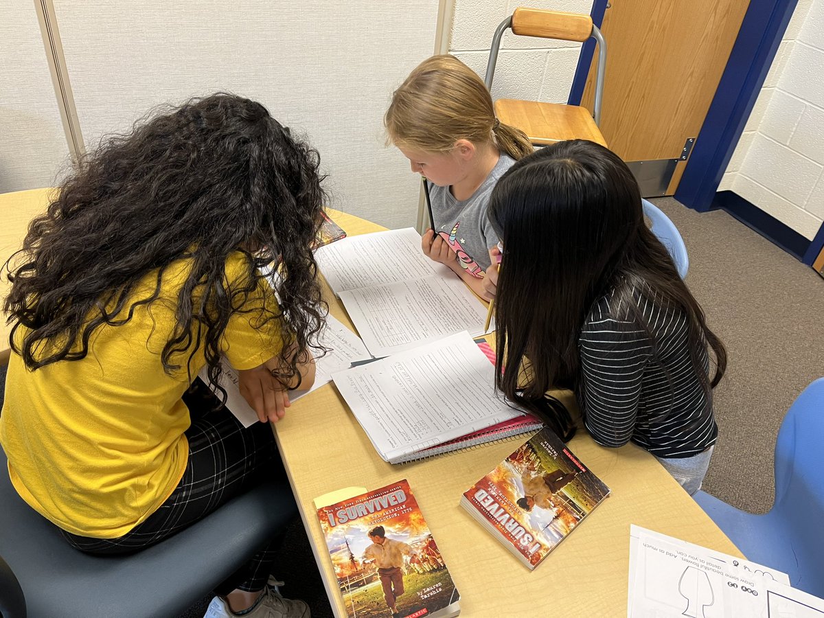 mrspollock4's tweet photo. I love listening to them talk about literature. @KyleRWilsonES https://t.co/p4wZo76i0N