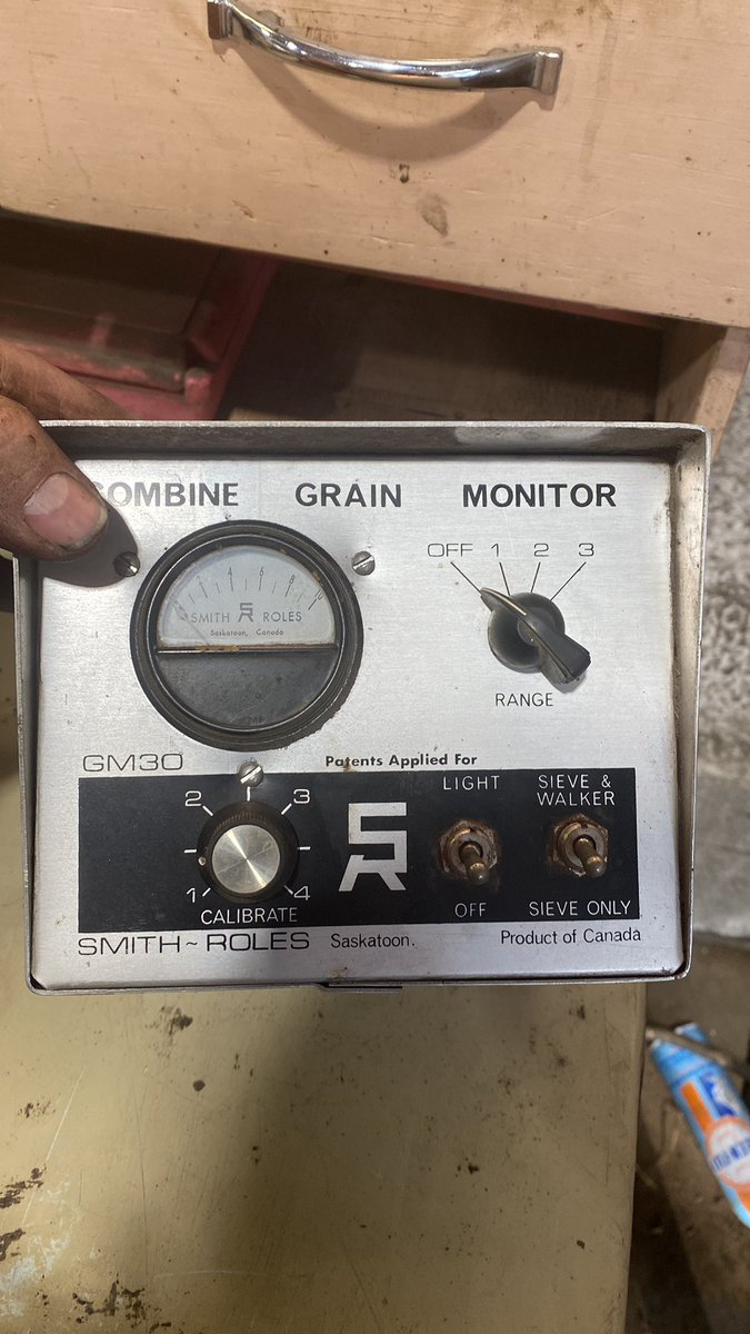 John Deere X9 grain loss monitor for sale..$25000.  I won’t last!@JohnDeere