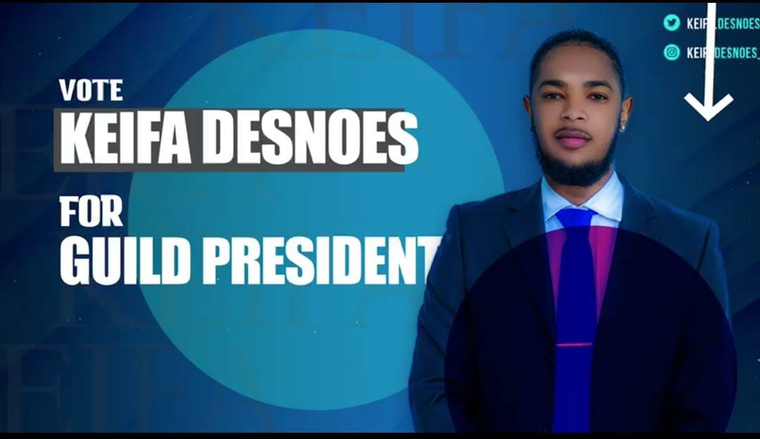 Tirainb's tweet photo. If actual results are what you want, vote Keifa Desnoes for Guild  President.  He gets the job done.  He has shown the proof and he WILL continue to.  Vote for the leader that has the initiative and drive for this position.

#Keifa4President #ItEvident #NotJustAPartyPromoter https://t.co/kChKO8YPIU