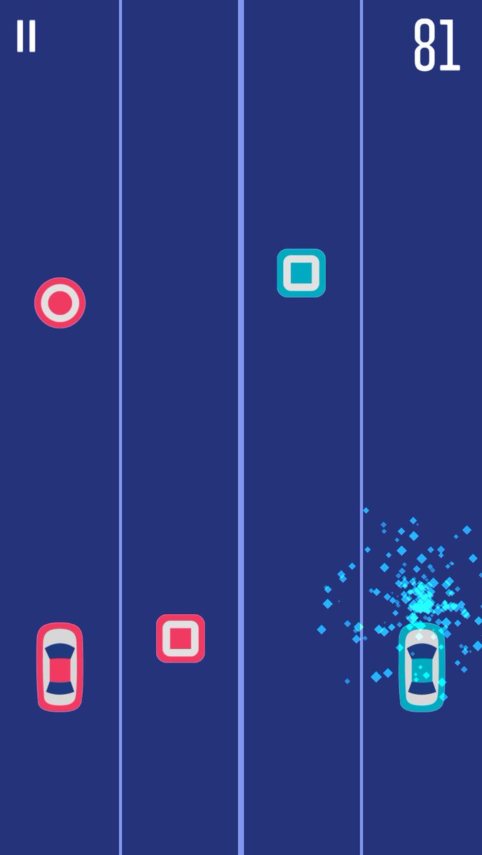 MaryAllerton's tweet photo. OMG! I scored 81 points in the #2Cars game on iOS https://t.co/3r0pgn8Da6 https://t.co/BeGJQajDZx