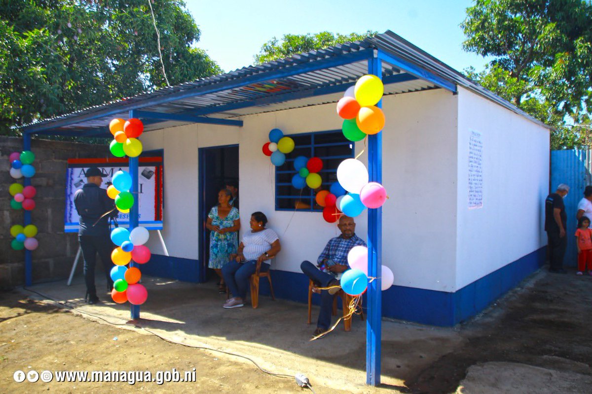 👏El programa de #vivienda #digna benefició a la protagonista Julia Martínez de 77 años de edad quien vive en el barrio Hugo Chávez.
 
#Managua2022ProgresoYVictorias