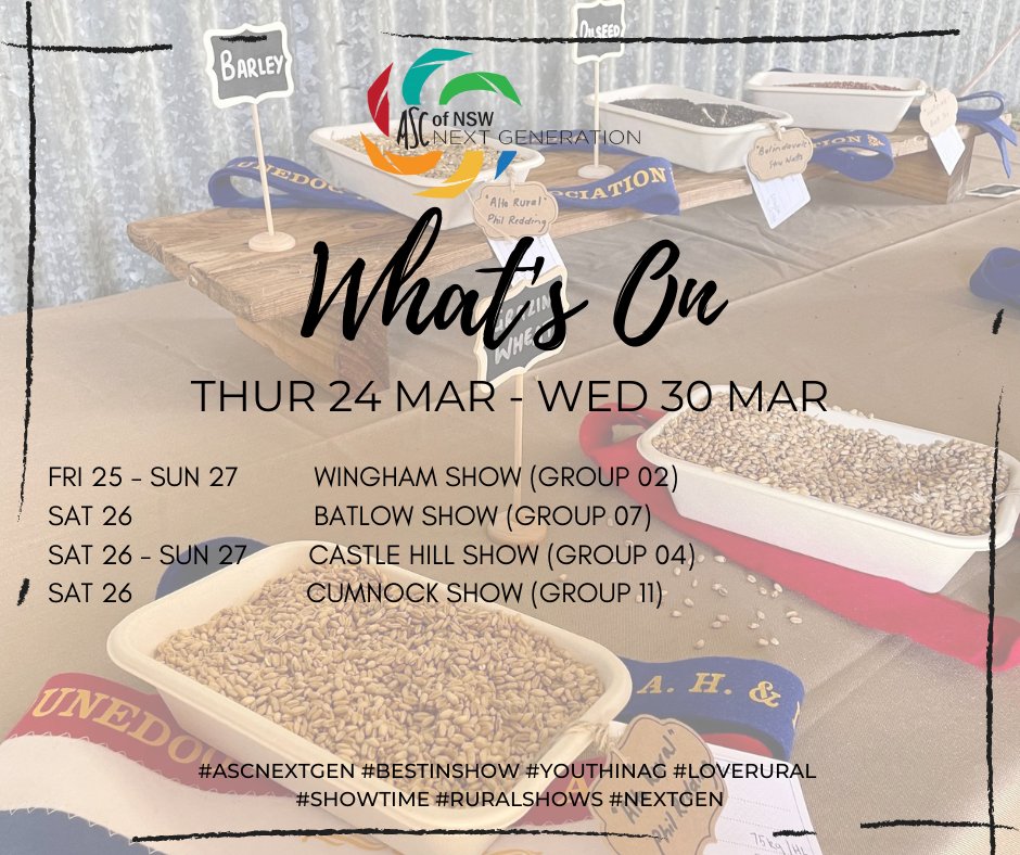 ASC of NSW Next Gen tweet media