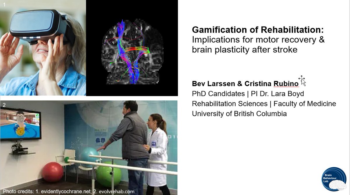 Bev Larssen (@bevlarssen) on Twitter photo Thank you <a href="/CPANeuro/">CPA Neuroscience</a> for the opportunity to present and discuss the topic of Gamifying Stroke Rehabilitation! 🧠🎮🧠 What a great forum to discuss this exciting topic with Canada's PT's!
@CRubino11 @UBC_BrainLab Thank you <a href="/CPANeuro/">CPA Neuroscience</a> for the opportunity to present and discuss the topic of Gamifying Stroke Rehabilitation! 🧠🎮🧠 What a great forum to discuss this exciting topic with Canada's PT's!
@CRubino11 @UBC_BrainLab