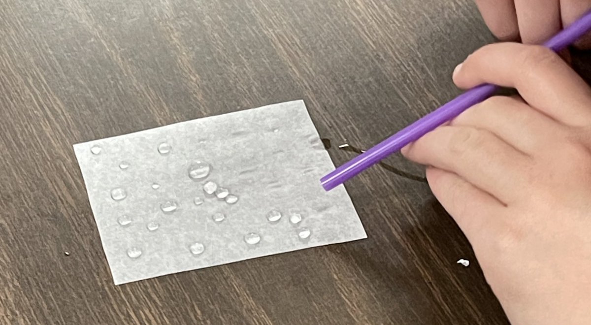 SevonEmily's tweet photo. Today we investigated what happens to water molecules as they rise into the cold layers of the atmosphere. Another great day of hands on learning. @ORILaker #orilaker https://t.co/UAmCr3faWf