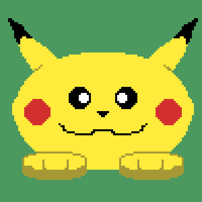 EggmanMaster's tweet photo. Egg Pikachu #pokemon #pikachu #pixelart https://t.co/xFZT6MV3wF