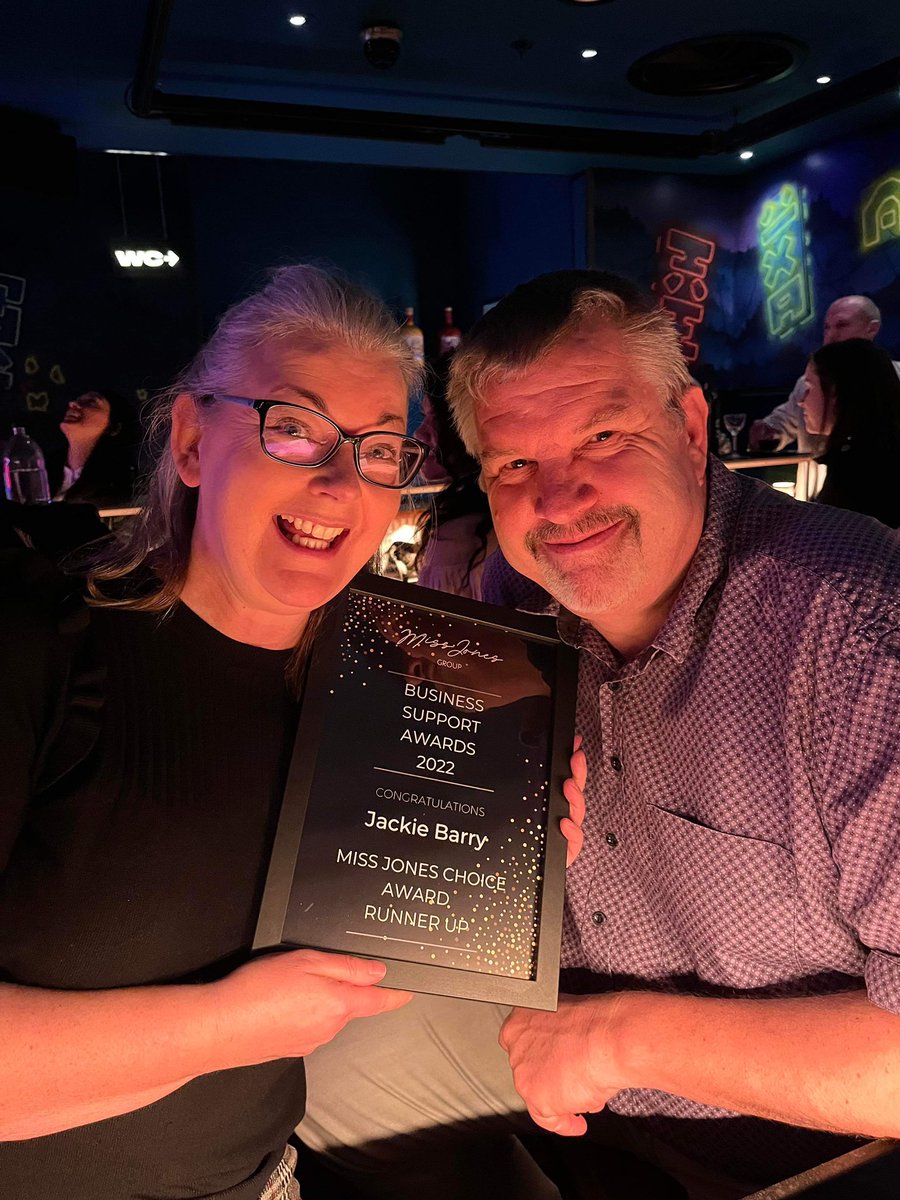 LondonExecPA's tweet photo. Absolutely chuffed to bits to get recognition at the Miss Jones Business Support Awards 2022. So well organised @MissJonesLondon thank you Lisa Boissel for organising. https://t.co/XrEeLOBury