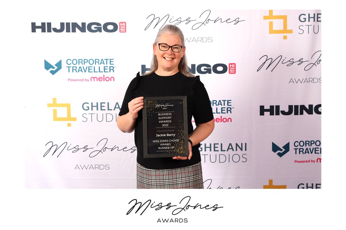 LondonExecPA's tweet photo. Absolutely chuffed to bits to get recognition at the Miss Jones Business Support Awards 2022. So well organised @MissJonesLondon thank you Lisa Boissel for organising. https://t.co/XrEeLOBury