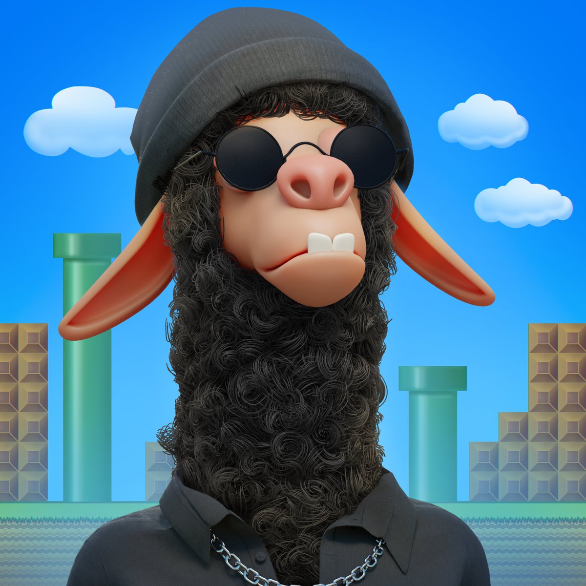 defocus_eth's tweet photo. @LaidBackLlamas @TheSandboxGame WICKED!!!  This boss approves.  LBL team knocking it out of the park again!  So stoked for this! See you in #thesandboxgame! https://t.co/RtCCdqymvl
