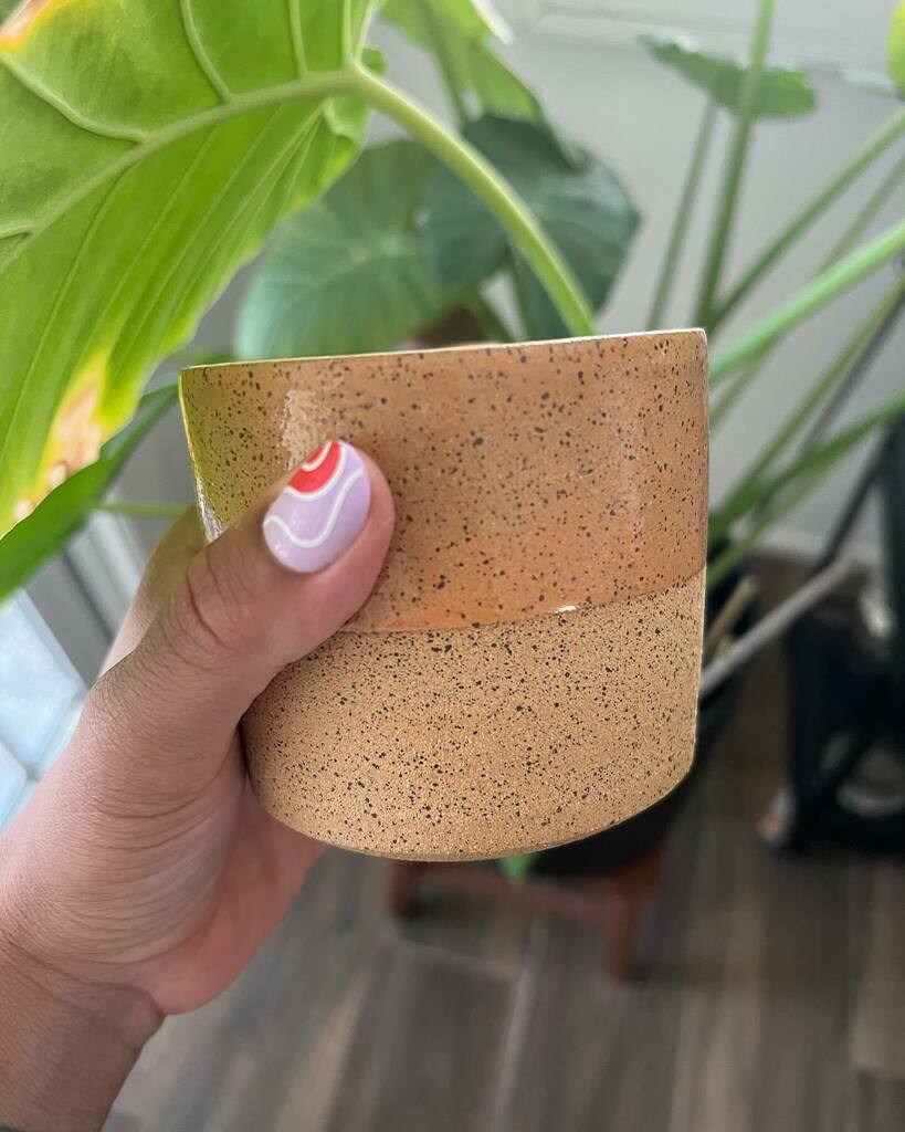 LovethyStore's tweet image. Our fav tumbler from @oty.ceramics. Shop the cantaloupe tumbler and her buddy the wavy honeydew tumbler for 30% off! instagr.am/p/CbdusmSPLoW/