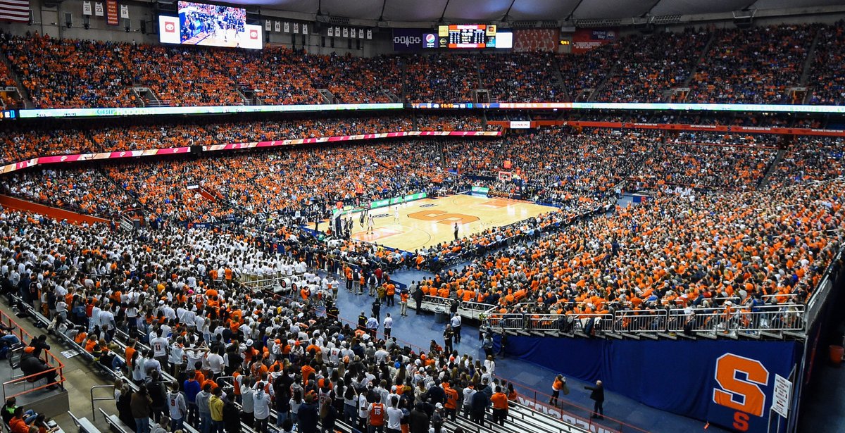 Syracuse University has modified its Carrier Dome entry policy. Neither proof of COVID-19 vaccination, nor negative test, will be required for stadium events moving forward. https://t.co/DH5Ow0Vo3p https://t.co/Y5vtWbPAT2