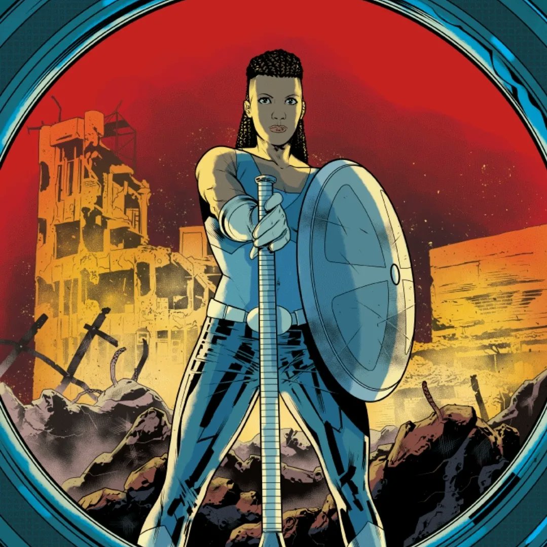 VeritasComic's tweet photo. Just under a day and a half left to fund @VeritasComic's 1st print run of Issues 1&amp;2 on @WeAreZoop! We're over 90% funded! Let's get that goal!

https://t.co/iVyweAUa0q

#comics #indiecomics #crowdfunding #comic #comicbooks https://t.co/zjCKVMsVb2