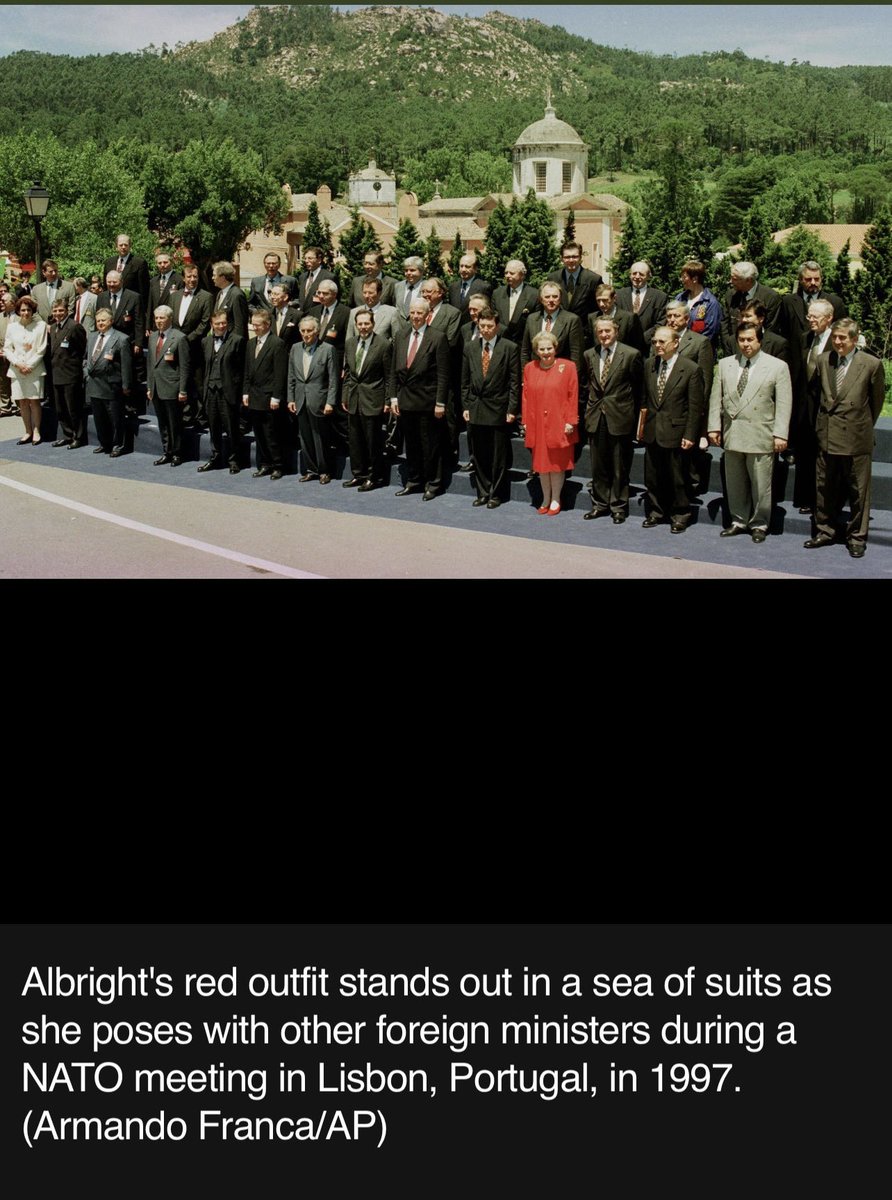 Lynne_Rutnik's tweet image. 🙏Godspeed Madeleine Albright. Thank you for paving the way... for showing the world the positive impact of female leadership. #Restinpower #Femtor