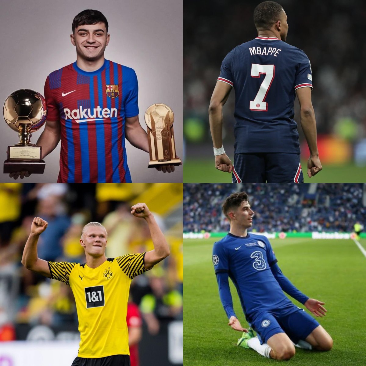 For me the best 4 youngsters in world at this moment. Do you guys agree?