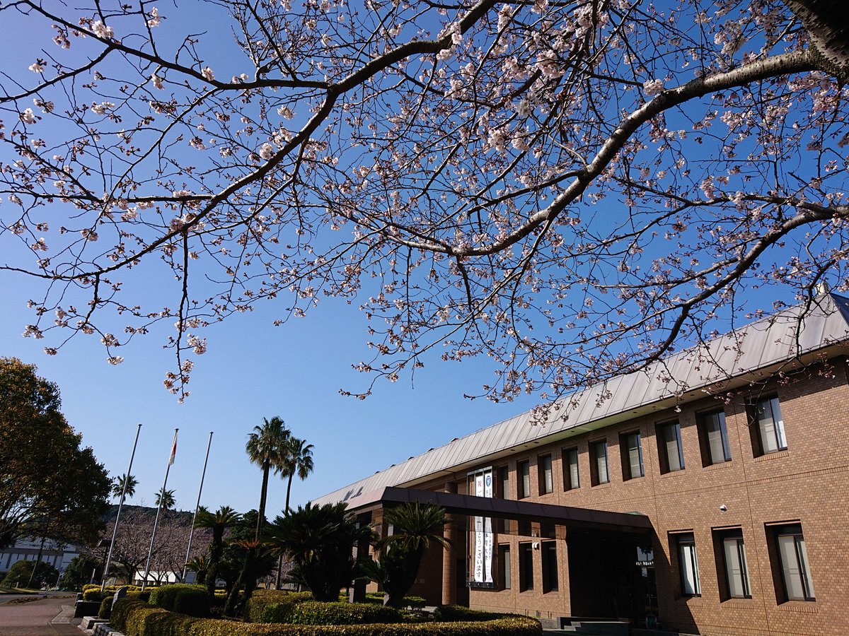 NIFSkouhou's tweet photo. ＼ #今日の体大 ／

本日、本学では卒業証書・学位記授与式が行われます。
卒業生、修了生の皆さんおめでとうございます💐
#鹿屋体育大学 #卒業式 #卒業 https://t.co/CBQzAzLWKz