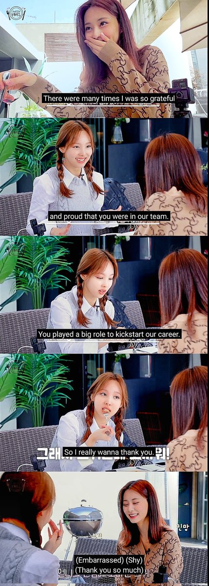 KnarphICorwin's tweet photo. @JYPETWICE #나쯔의데이2
For me, this is the best scene between #NAYEON and #TZUYU from 2WICE's DATE. It really melts my heart♥💕 https://t.co/wPxHtB9u3g