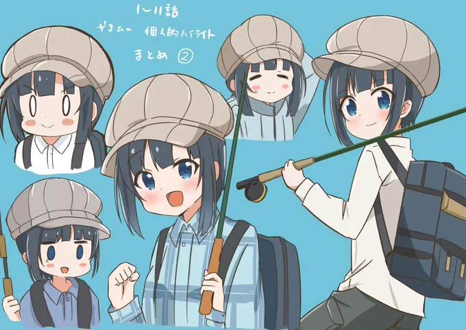 最終回直前ひよりちゃん個人的ハイライト集(1話〜11話)どのシーンが好きでしたか?#スローループ #SLOWLOOP 