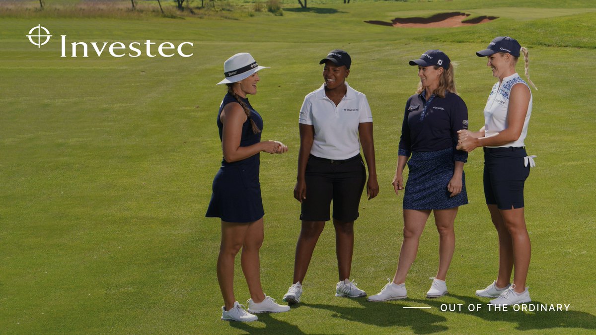 Supporting local talent on a global stage. This week finds all 4 🇿🇦 sponsored golfers competing in the #JoburgLadiesOpen. Good luck to all participating for the final push ahead of #InvestecSAWomensOpen & the Investec Order of Merit next week #InvestecGolf #LevelUp #RaiseOurGame