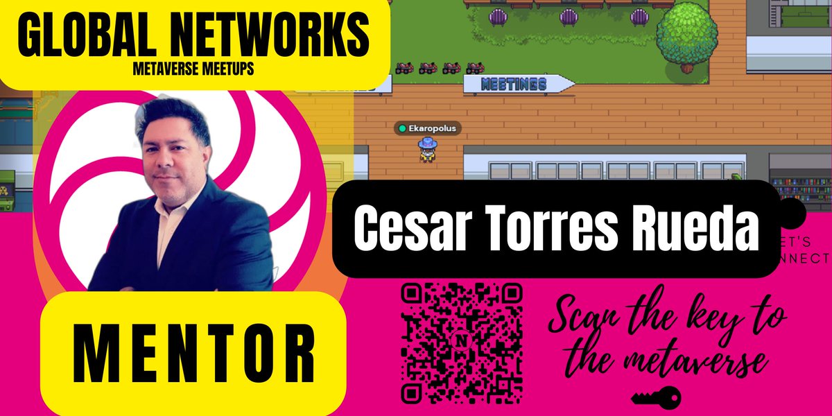 🥳 ¡Estamos listos para iniciar los meetups globales en el metaverso del mundo mundial! Países invitados: 🇨🇭🇸🇪🇳🇴🇮🇪🇱🇻
📆 Nos vemos el 30/03/2022 a las 02:00 PM CST
¿Quieres registrarte en el evento? eventbrite.com.mx/e/global-netwo…