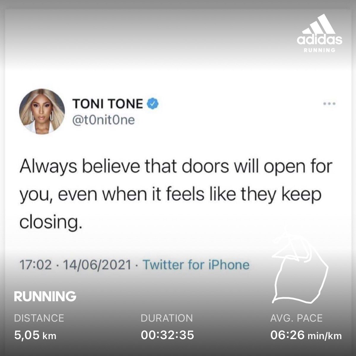 DdntleGP's tweet photo. Went out for a short one🏃🏽♀️🏃🏽♀️🏃🏽♀️ #FetchYourBody2022
#RunningWithTumiSole
#beonit https://t.co/o76DADS7Hk