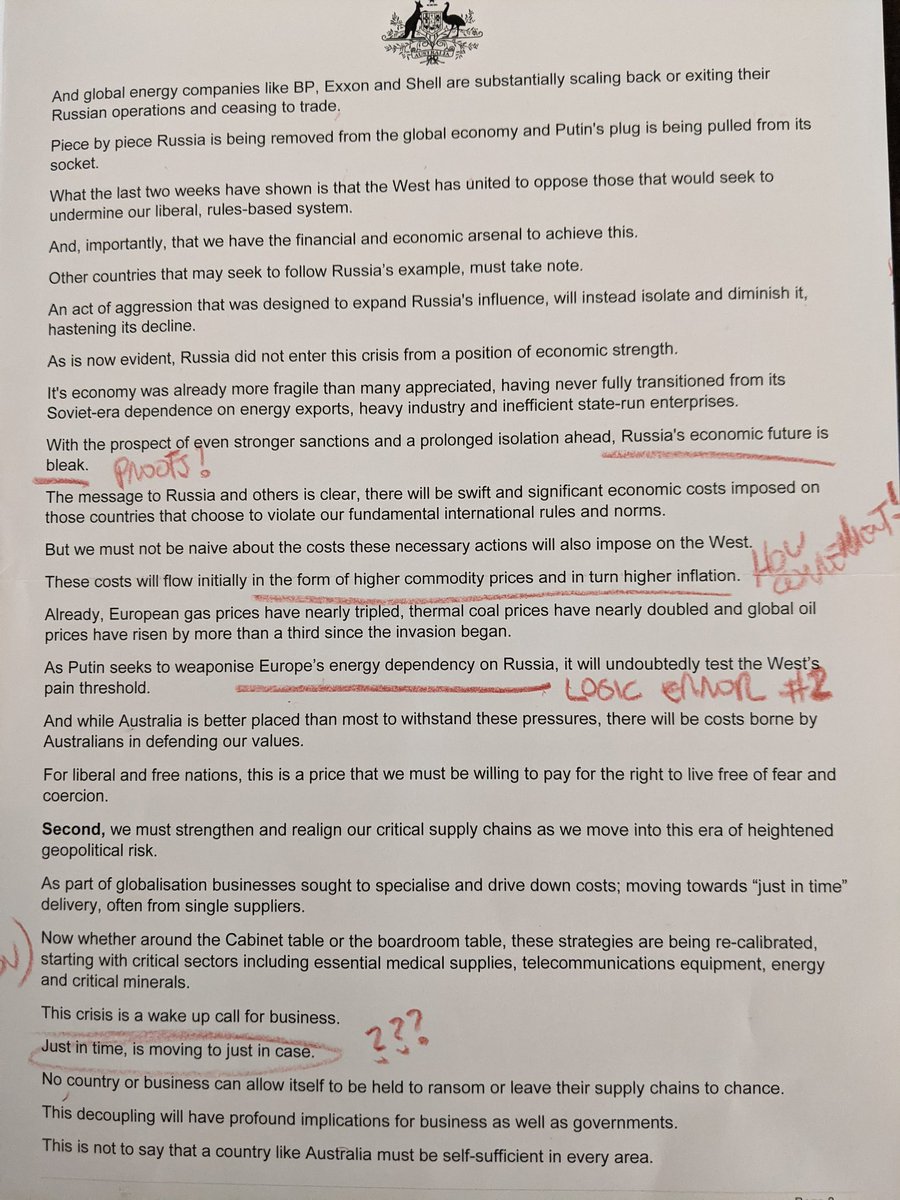 nandotinoco_'s tweet photo. Dear @JoshFrydenberg . I didn't ask for a copy of your opportunistic speech using Ukraine's plight to try to win an election. Since you sent me one, I took the time to give you feedback. Thank you. CC @Mon4Kooyong #votejoshout https://t.co/bb2KXGdrxh