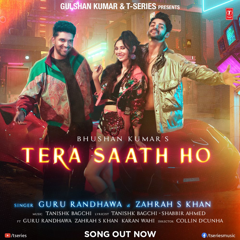 bit.ly/TeraSaathHo

Let’s get the temperature to its maximum as our song #TeraSaathHo is out now! Tune in: bit.ly/TeraSaathHo

#tseries <a href="/TSeries/">T-Series</a> #BhushanKumar @TheZaraKhan <a href="/GuruOfficial/">Guru Randhawa</a> <a href="/tanishkbagchi/">Tanishk Bagchi</a> <a href="/Musicshabbir/">Shabbir Ahmed</a> <a href="/collinDcunha/">Collin DCunha</a> #RajitDev