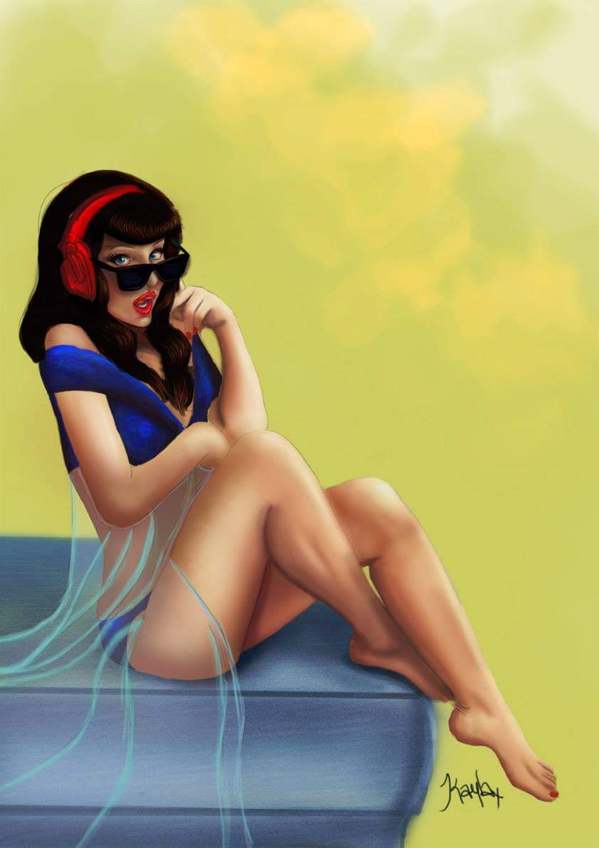 Novatorium_'s tweet photo. In 2014 I made this art and my grandparents still have it on their fridge. I need to make more arts.
#oldart #iamlazy #pinup https://t.co/8bpRWtKWKR